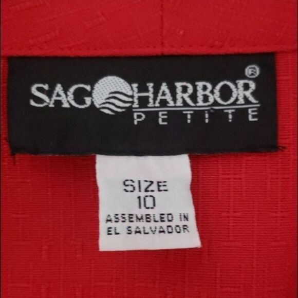 Vintage 80s 90s Red Oversized Boyfriend Blazer - Picture 10 of 10